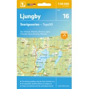 16 Ljungby Sverigeserien 1:50 000